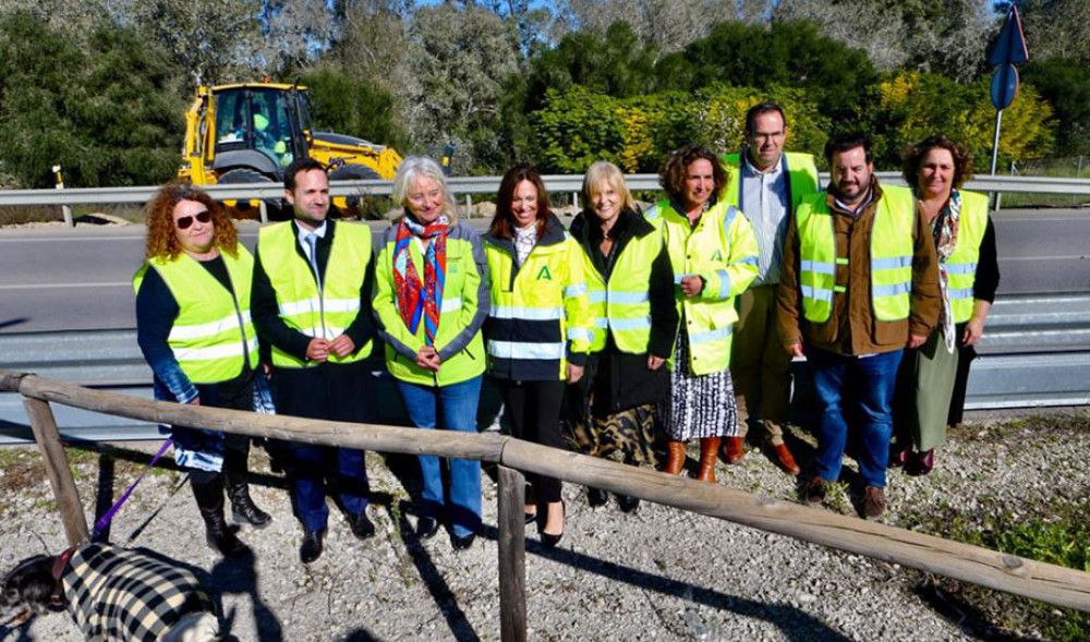 La Junta inicia las obras de la vía ciclopeatonal de 24 kilómetros entre Jerez y La Barca de la Florida