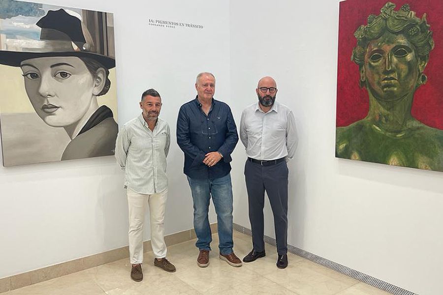El MAD de Antequera acoge una muestra de pintura creada por el artista malagueño Fernando Núñez usando inteligencia artificial