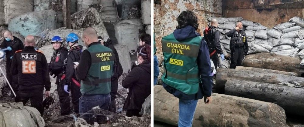 La Guardia Civil colabora con la Policía de Lincolnshire (Reino Unido) en la localización de 4 plantaciones subterráneas de cannabis