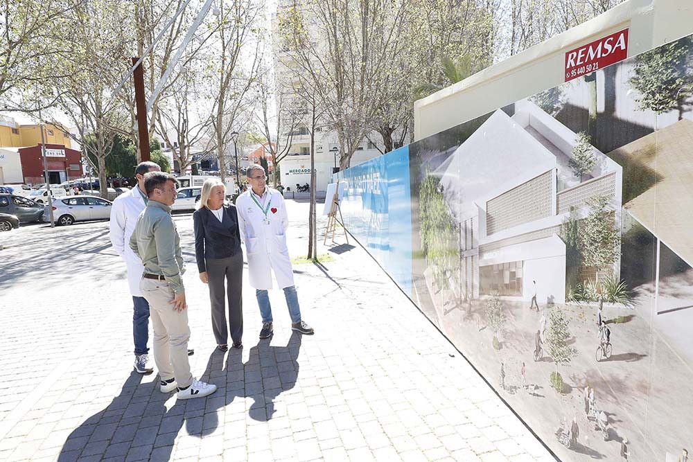 Comienzan las obras de ampliación del centro de salud Las Albarizas para la creación de un nuevo edificio de urgencias