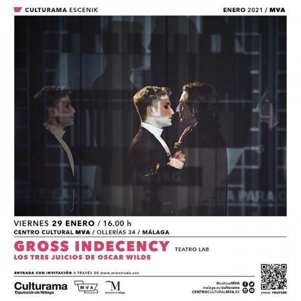 La compañía madrileña TeatroLab trae al MVA su obra Gross Indecency (Los tres juicios a Oscar Wilde)