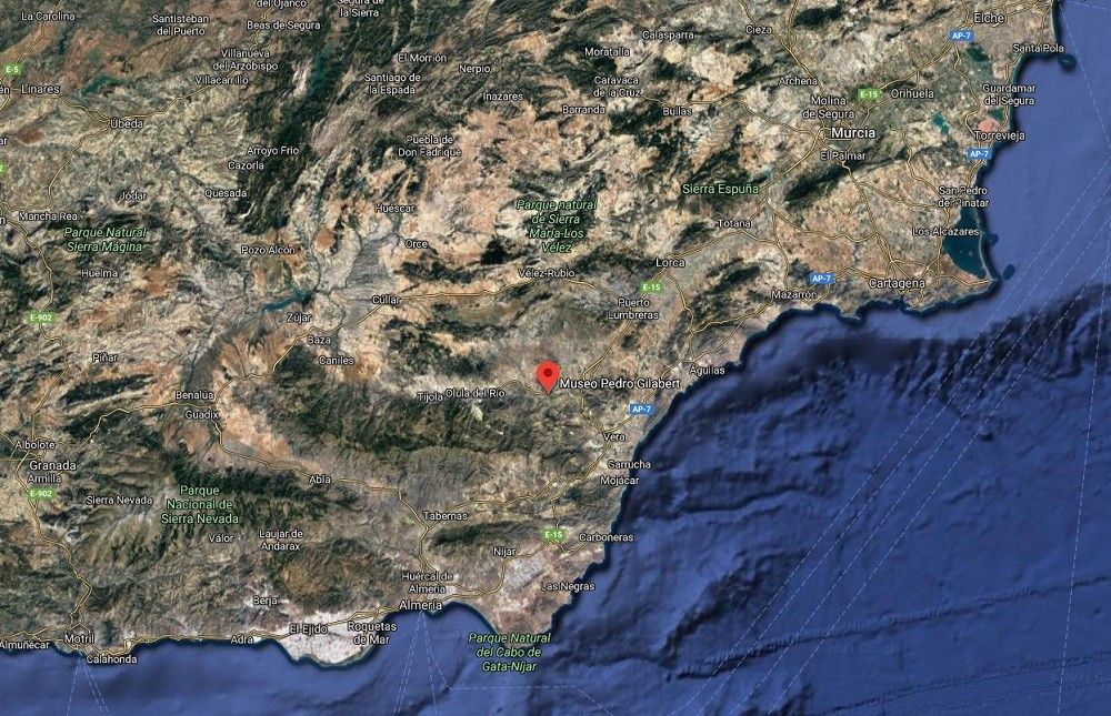 Registrado un terremoto de magnitud 3,4 al noroeste de Arboleas (Almería)