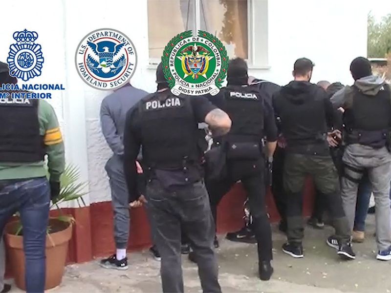 Desarticulada una organización criminal dedicada al tráfico internacional de cocaína e intervenidos 740 kilos de estupefaciente