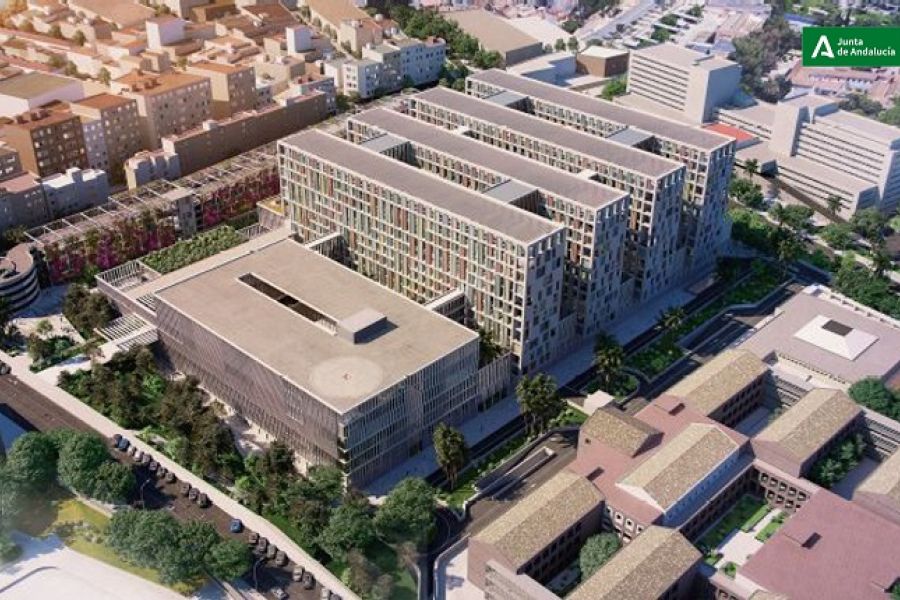 Cesión formal de los terrenos del Hospital Civil y sus edificaciones a la Junta para construir el tercer hospital de Málaga