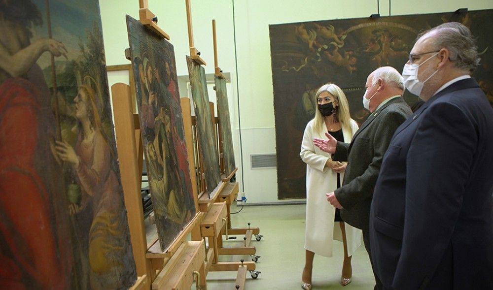 Convenio para restaurar las pinturas de la iglesia del Hospital de San Lázaro de Sevilla