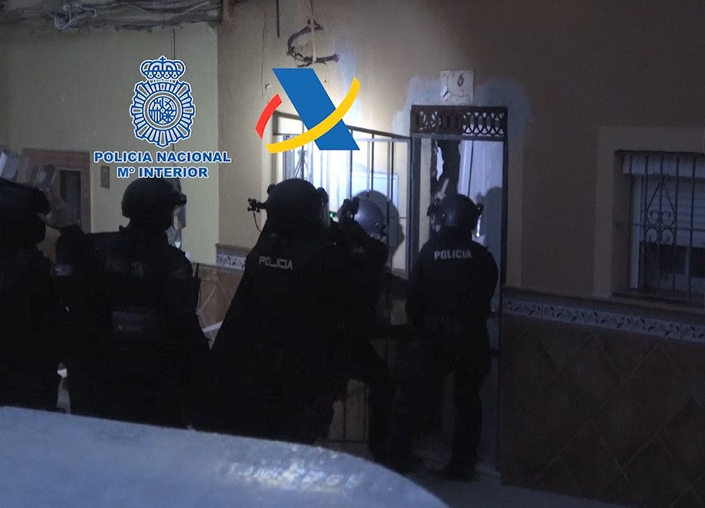 Desarticulada una organización criminal dedicada a la introducción de grandes cantidades de hachís en Algeciras