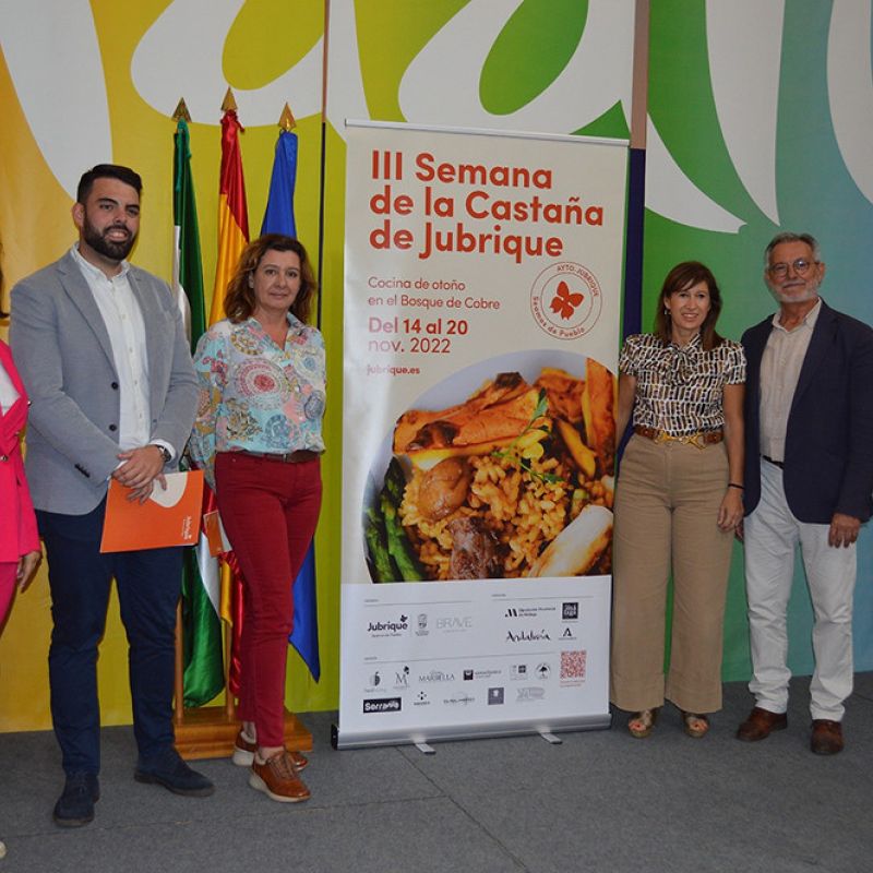 Cocina en directo, degustaciones y talleres gastronómicos centran la programación de la Semana de la Castaña de Jubrique