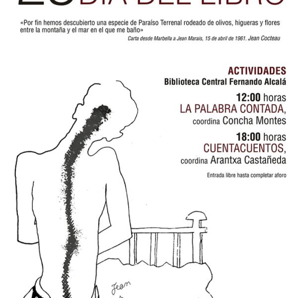 Marbella celebrará este domingo el Día del Libro con una nueva cita con el ciclo La Palabra Contada y un "cantacuentos" en la Biblioteca Central Fernando Alcalá