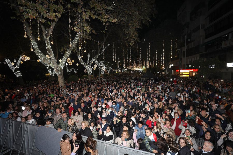 Marbella y San Pedro Alcántara dan una multitudinaria bienvenida a la Navidad