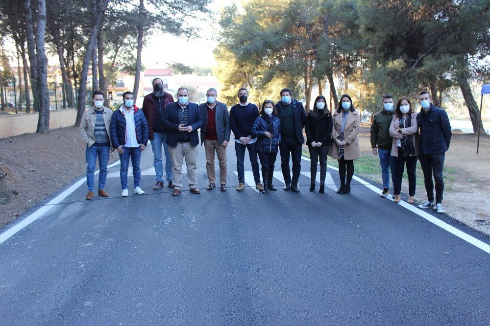 La Diputación de Málaga inaugura en Pizarra la primera obra del Plan Via-ble contra la despoblación