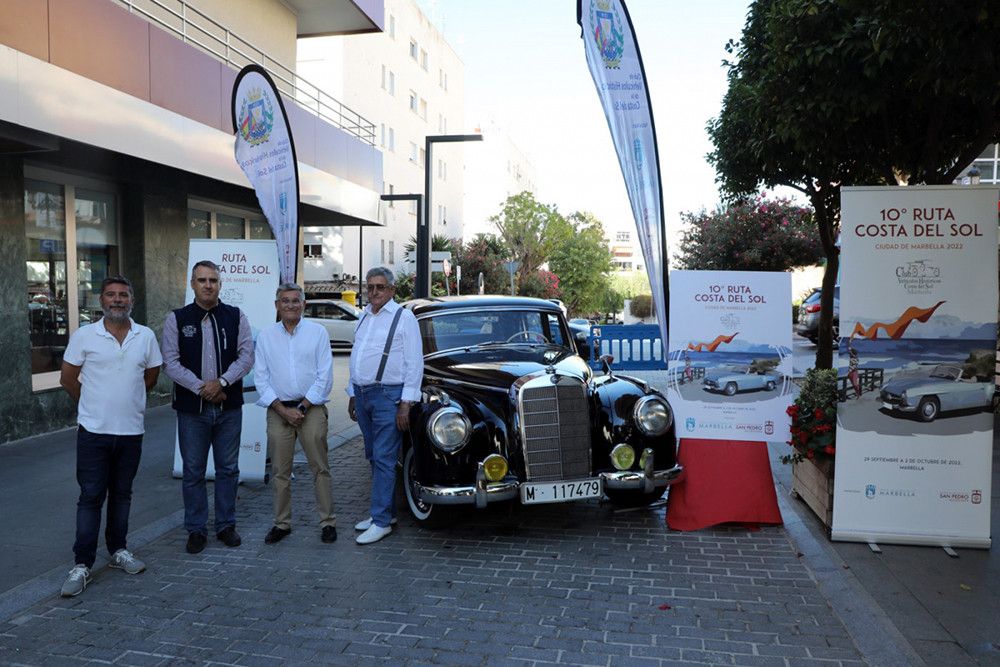 La X Ruta Costa del Sol de Vehículos Históricos Ciudad de Marbella’ contará con casi medio centenar de participantes y arrancará este viernes con una exposición en San Pedro Alcántara