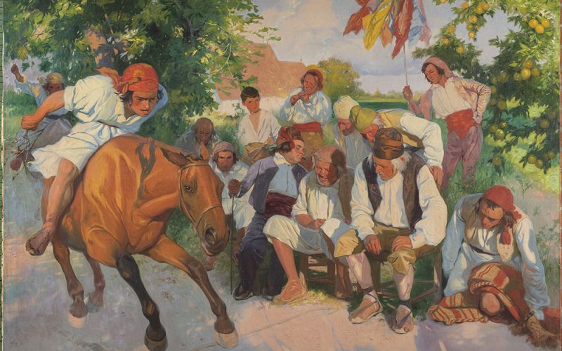 El Ministerio de Cultura adquiere Carrera de joies’ del pintor valenciano Antonio Fillol para el Museo de Bellas Artes de Valencia