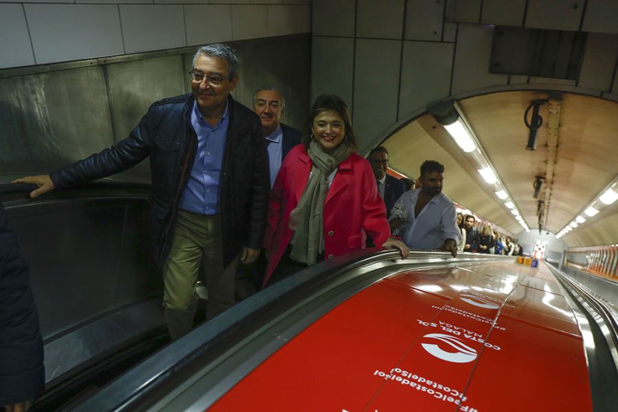 Costa del Sol desarrolla en la estación Oxford Circus de Londres una campaña de promoción sensorial que tendrá un impacto en seis millones de personas en el plazo de un mes