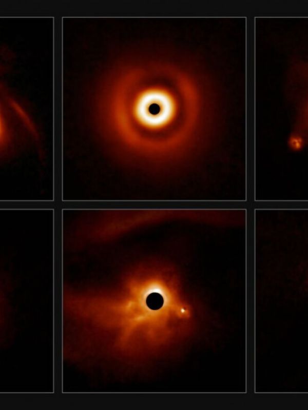 Descubren estrellas gigantes formando planetas