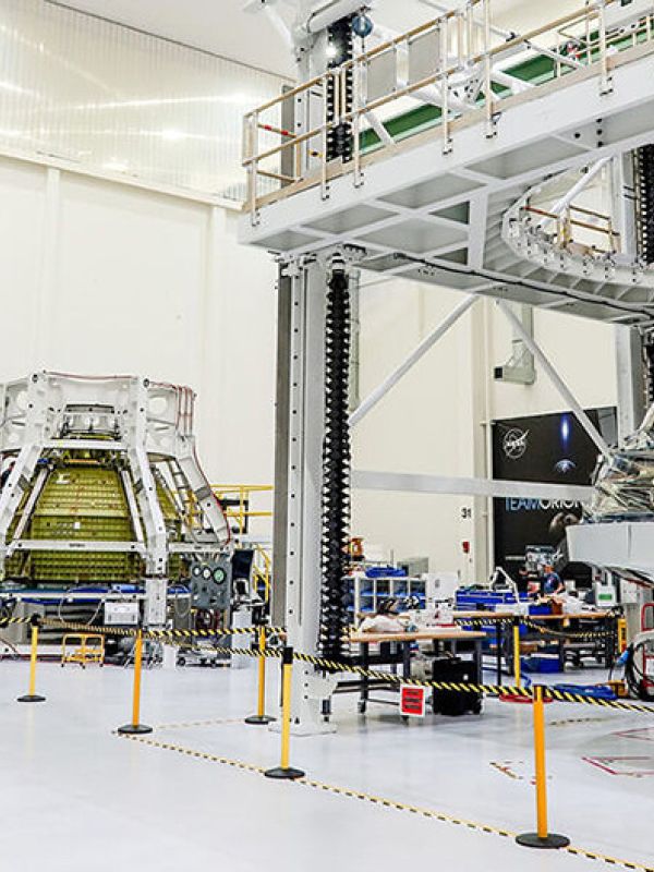 Continúan los preparativos de las naves Artemis para las futuras misiones tripuladas