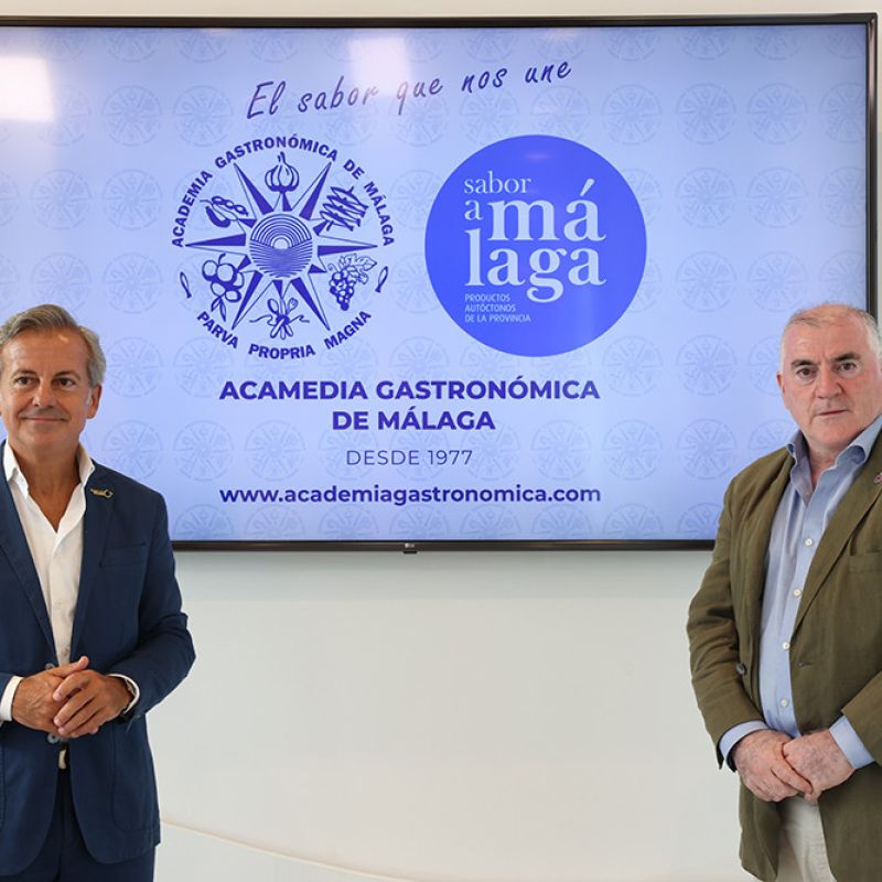 La Diputación y la Academia Gastronómica de Málaga trabajarán conjuntamente para difundir los productos y la cocina malagueña