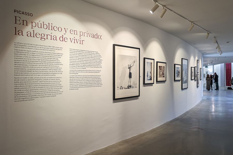 La Malagueta homenajea a Picasso en el 50 aniversario de su muerte con la muestra inédita en España de ‘Edward Quinn: Picasso y los años dorados de la Costa Azul’