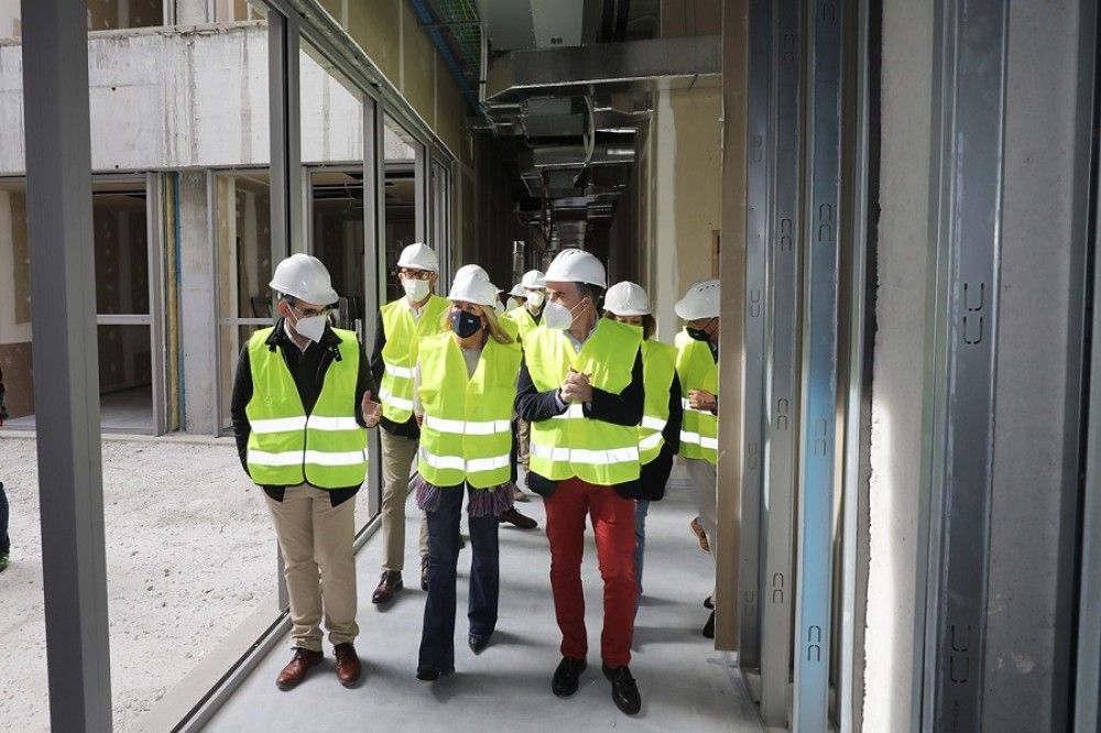 Las obras del centro de salud de San Pedro Alcántara están al 70% de su ejecución