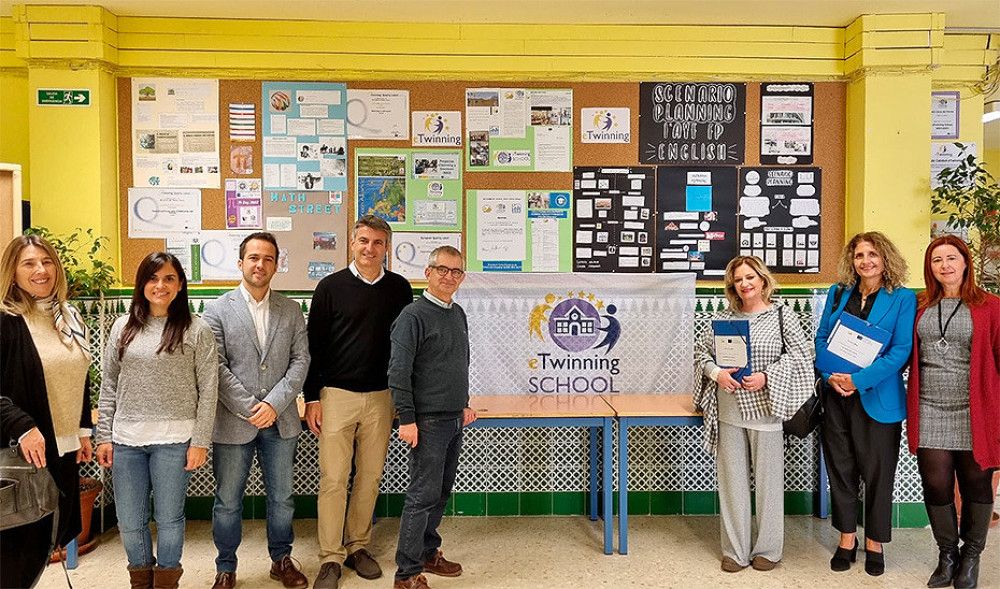 Cuatro centros de la provincia de Málaga obtienen el sello eTwinning para los años 2023-2024