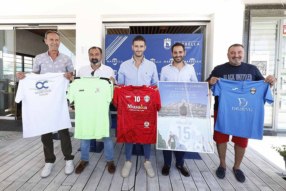 El campeonato internacional de fútbol 7 entre los cuerpos y fuerzas de seguridad y el personal municipal se celebrará los días 29 y 30 de septiembre en San Pedro Alcántara