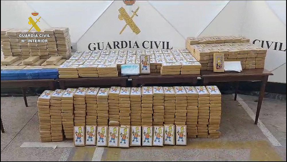 Incautados 600 kilos de cocaína ocultos en un contenedor en un polígono de Quart de Poblet (Valencia)