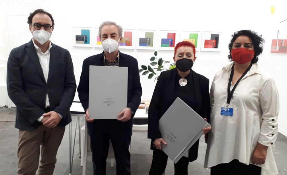 El Museo del Grabado premia a la Galería Aural con el galardón José Luis Morales y Marín en el marco de la Feria Estampa