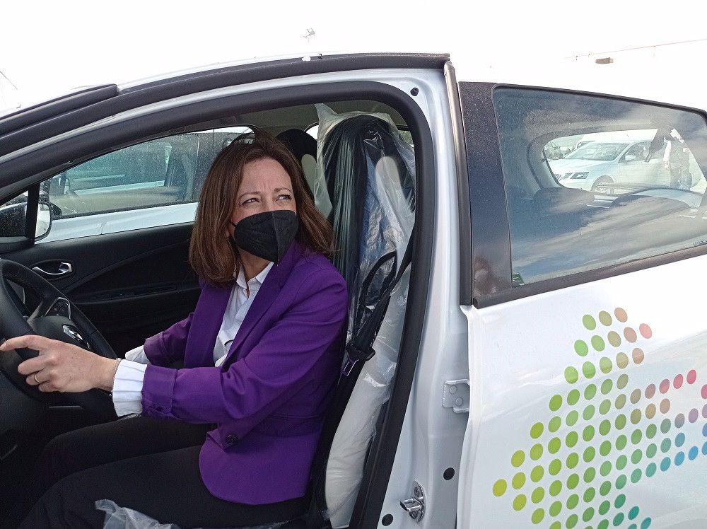 La Junta renueva su parque móvil en Málaga con 16 vehículos 100% eléctricos