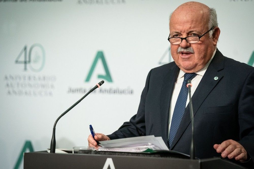 La Junta ha concretado y actualizado el plan de contingencia para un escenario de 9.000 contagios en Andalucía