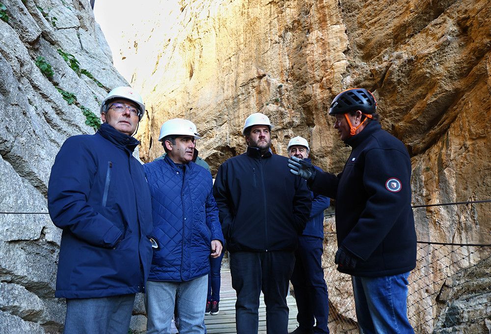 El Caminito del Rey recupera mañana su recorrido habitual tras repararse los daños por los desprendimientos