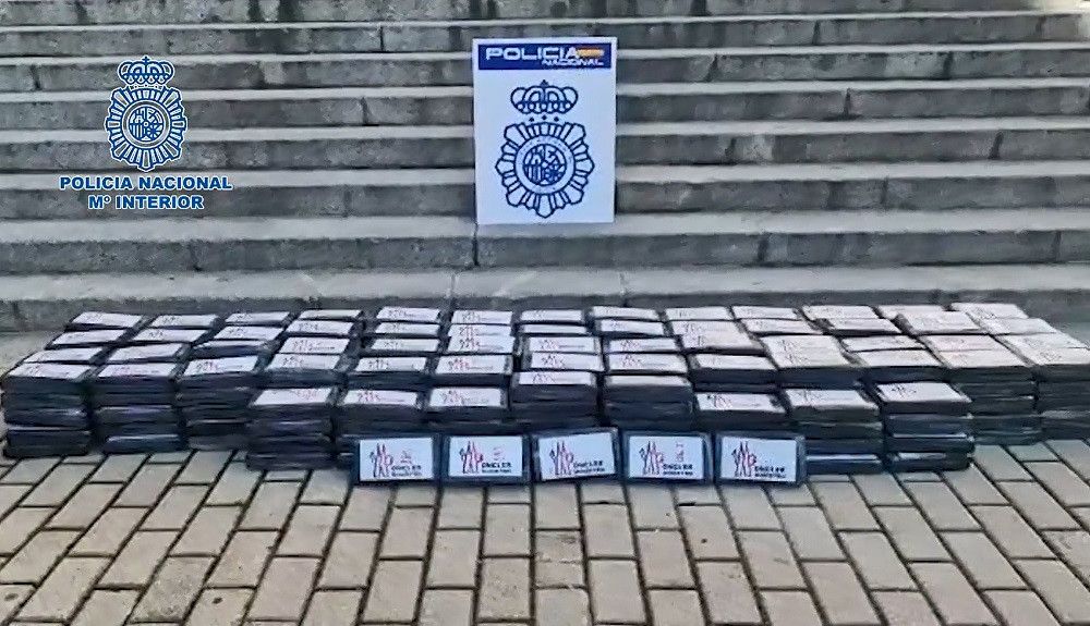 La Policía Nacional desarticula en Madrid una organización dedicada al tráfico de drogas e interviene casi 300 kilos de cocaína