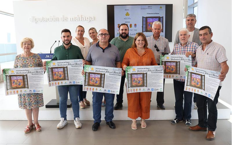 Presentada una nueva edición del concurso de pintura destinado a promocionar la pasa moscatel de la Axarquía