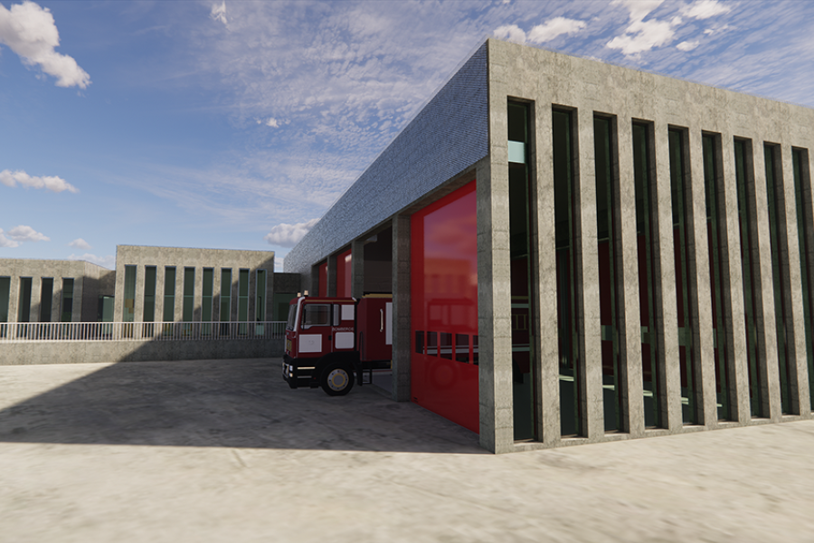 La Diputación invertirá 2,6 millones de euros en el nuevo parque de bomberos de Álora-Pizarra