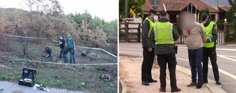 La Guardia Civil detiene al presunto autor del incendio forestal del Parque Nacional del Guadarrama del verano pasado