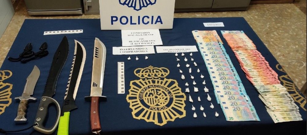 Detenido a un matrimonio que se dedicaba a la venta de cocaína en su domicilio del barrio de La Trinidad de Málaga