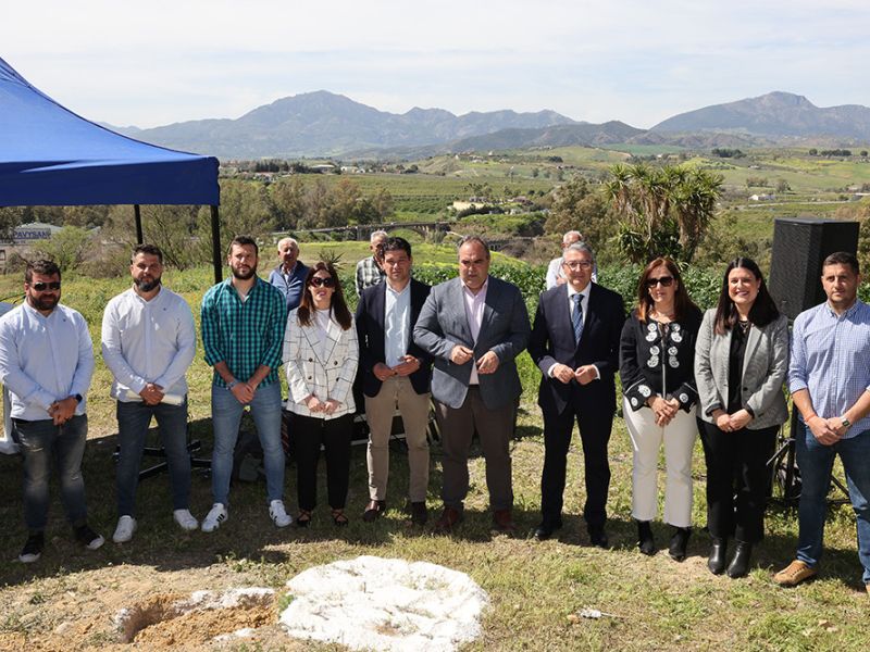 Empiezan en Pizarra las obras de un nuevo proyecto del Corredor Verde del Guadalhorce