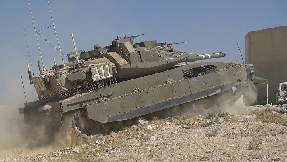 Israel presenta su carro de combate de quinta generación de alta tecnología y sensores avanzados