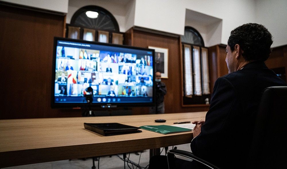 Moreno pide a Sánchez que reconsidere los criterios de desescalada en los casos de Málaga y Granada