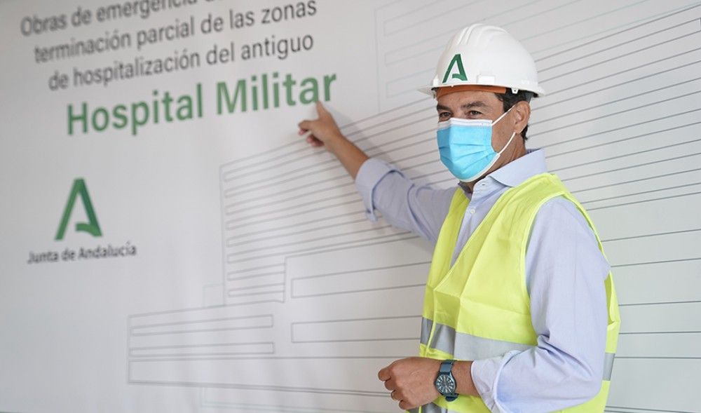 El presidente andaluz anuncia un plan de inversiones de más de 117 millones de euros en infraestructuras sanitarias