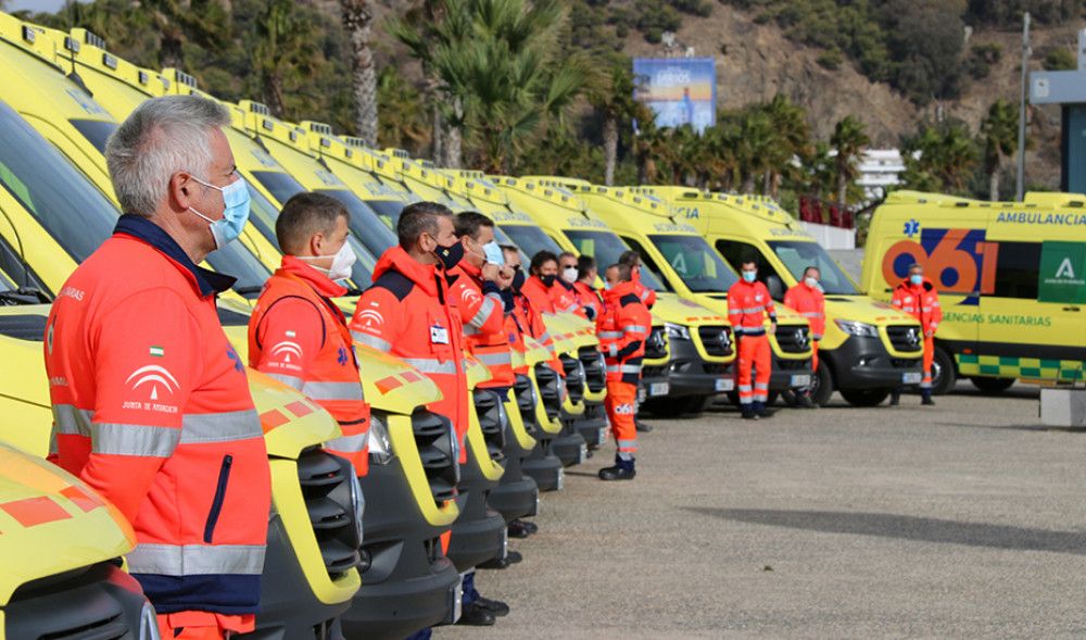 Nueva flota de 21 ambulancias para el 061