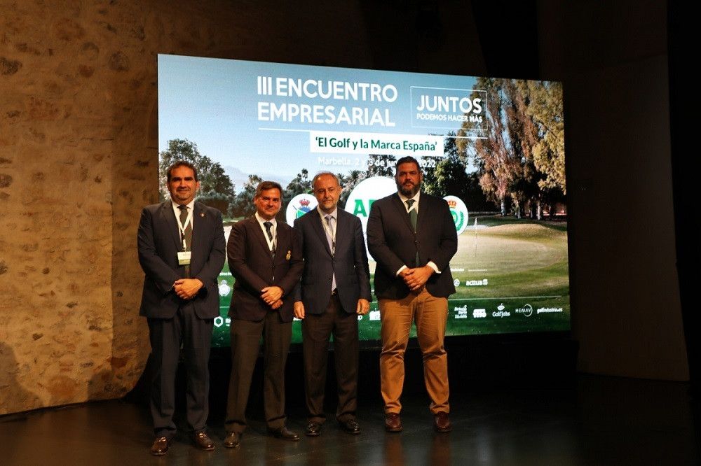 Alrededor de un centenar de campos de golf analizan en Marbella la contribución del sector al turismo y la economía española