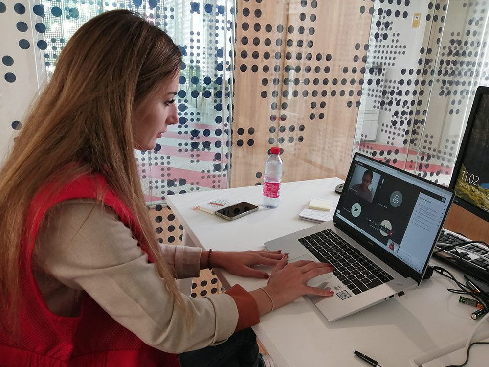 Han sido 89 los ucranianos que han participado en los primeros talleres "online" de la Diputación y Cruz Roja para ayudarles a encontrar trabajo