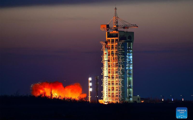 China pone en órbita un satélite marino de nueva generación