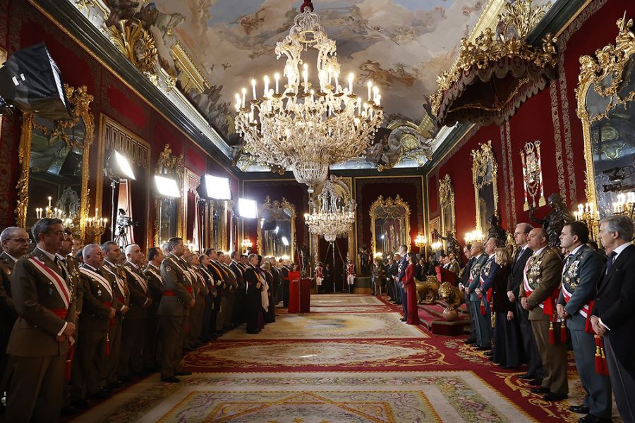 Celebrada la Pascua Militar en el Palacio Real de Madrid