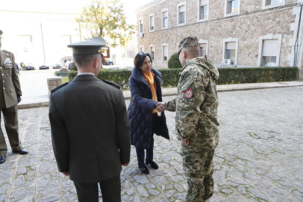 En el "Toledo Training Command" de la Academia de Infantería se entrenan ya 64 militares ucranianos