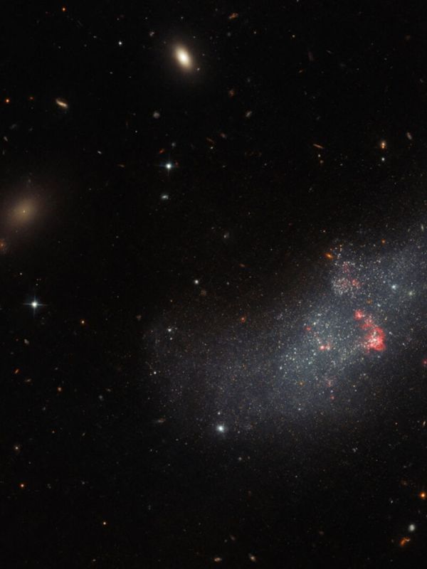 El Hubble observa una galaxia enana diminuta