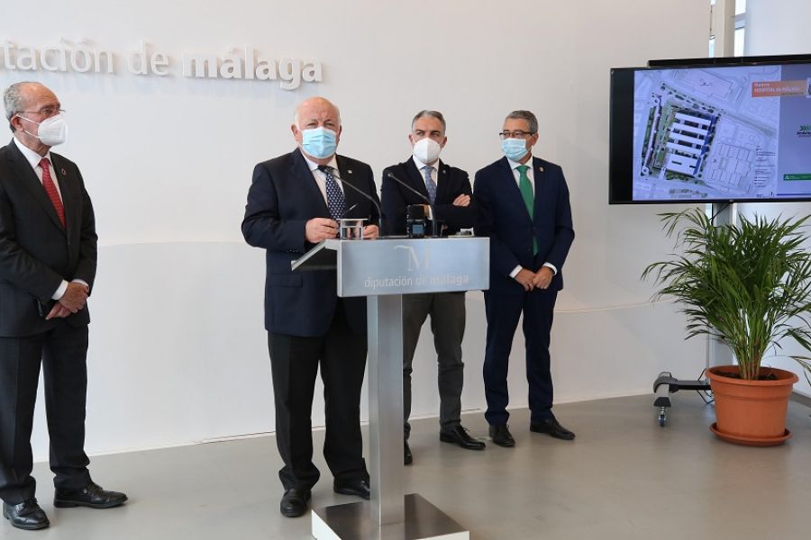 Cesión formal de los terrenos del Hospital Civil y sus edificaciones a la Junta para construir el tercer hospital de Málaga
