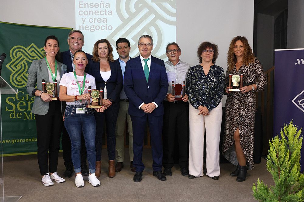La Diputación premia buenas prácticas empresariales en el V Encuentro Gran Senda de Málaga