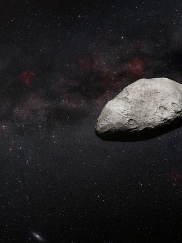 Webb detecta un asteroide extremadamente pequeño en el cinturón principal