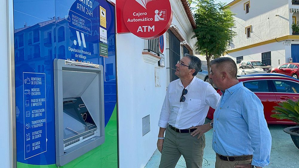 La Diputación dedica 132.000 euros para la instalación de cajeros automáticos en nueve municipios sin oficinas bancarias