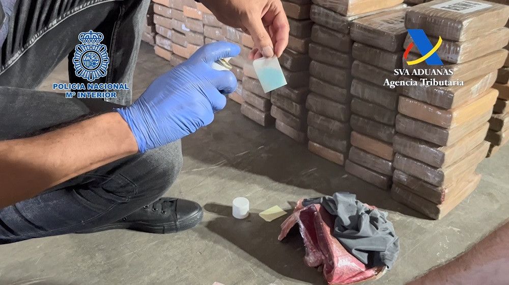 Aprehendido en el Puerto de Algeciras el mayor alijo de cocaína intervenido en España